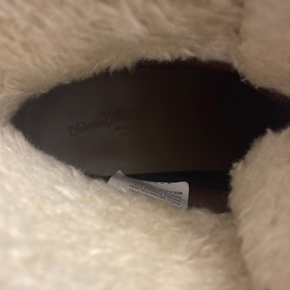 Universal Thread Platform Boots Women’s 9W Cognac Brown Cute Cozy Lace Up - Picture 6 of 11